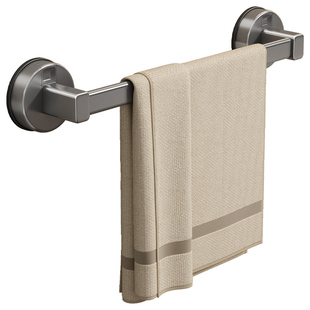 吸盘卫生间毛巾架子免打孔浴室壁挂毛巾单杆置物架洗手间收纳挂架