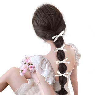 假发辫子女仿真发夏天灯笼花苞泡泡辫自然抓夹侧边马尾麻花辫假发