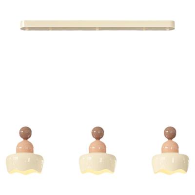 欧潮全光谱护眼奶油风餐桌吧台灯