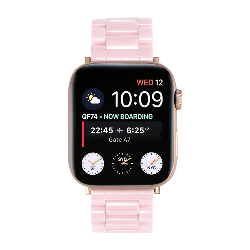 适用iwatch789表带苹果ultra陶瓷