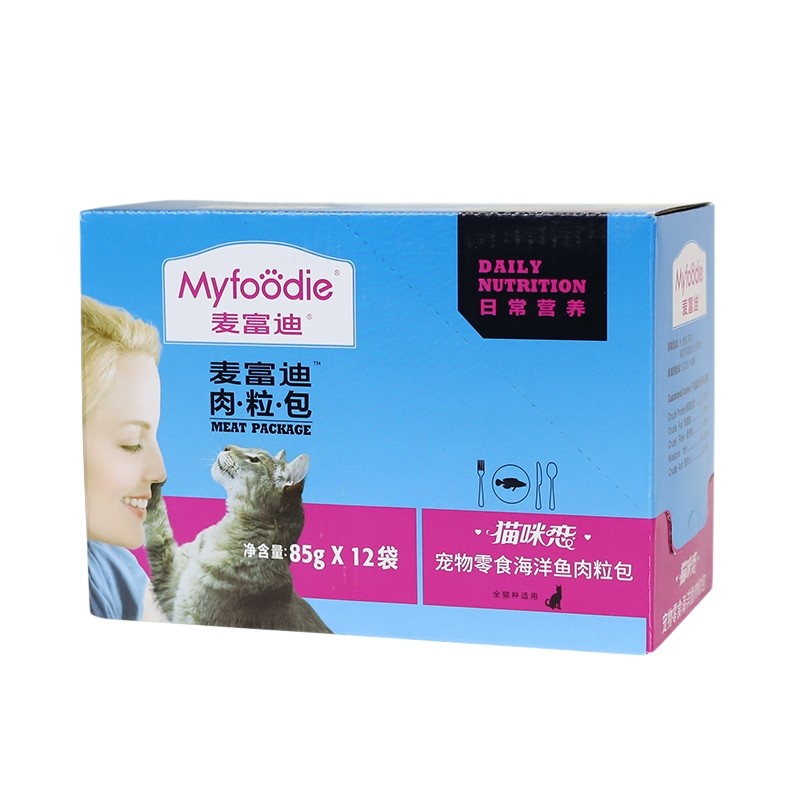 12包麦富迪猫咪恋肉粒包猫咪零食