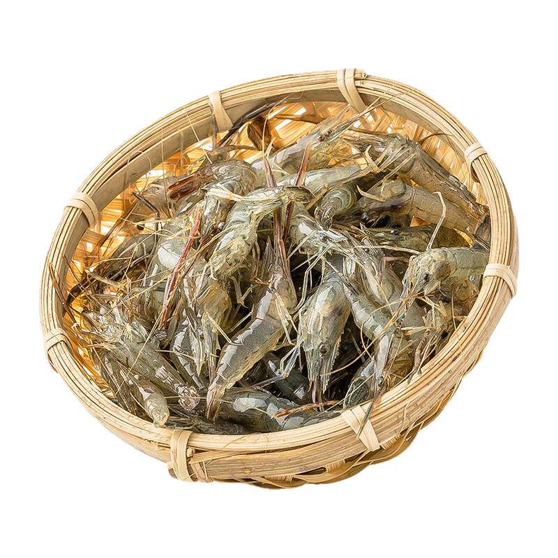 微山湖小河虾淡水新鲜活体速冻保鲜冷冻大号鲜青虾醉虾大草虾鱼食