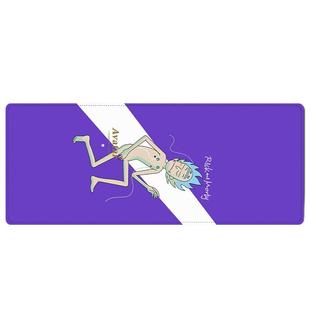 鼠标垫便携大小号瑞克和莫蒂动漫周边笔记本电脑办公桌垫键盘便捷