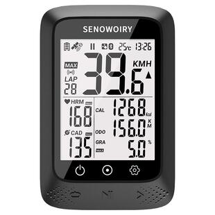 自行车码表智能无线骑行GPS里程表公路山地车测速度心率踏频配件