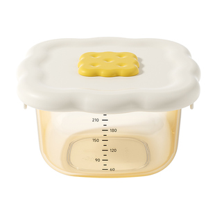 如山PPSU辅食碗辅食盒可蒸煮蛋碗婴儿专用宝宝保鲜储存工具全套