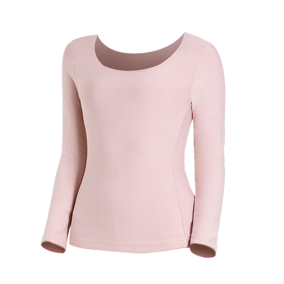 紫妮蓉发热纤维保暖秋衣套装厚款