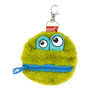 ZIPIT青绿毛球小毛球零钱袋挂饰钥匙配饰包AirPodsPro可爱收纳包S