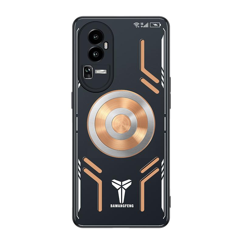 降温器适用opporeno10pro+手机壳reno9保护套oppo均热板10pro金属8紫铜电竞散热器全包防摔游戏导热磁吸新款