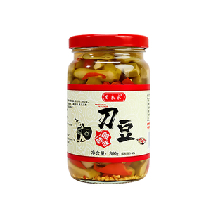 自良家酸辣刀豆酱腌菜刀豆酸辣脆口开胃下饭菜酸辣脆刀豆剁椒泡菜