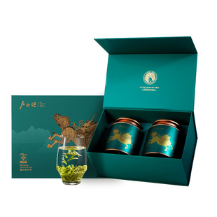 2025年新茶卢正浩明前龙井茶礼盒绿茶高端送礼茶叶200g节日送长辈