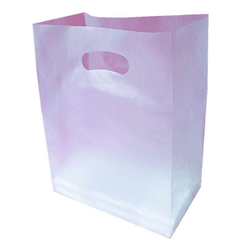 四方底打包袋沙拉蛋糕甜品店塑料袋餐厅外卖手提袋烘焙包装袋子