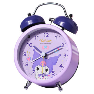 库洛米小闹钟学生专用起床神器儿童女孩钟表2026新款高颜值钟时钟