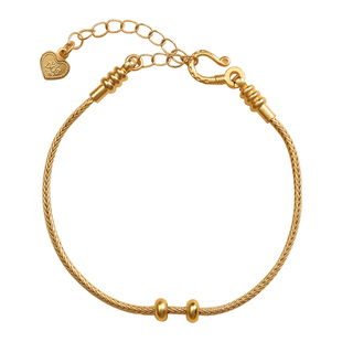 万能串珠手链女可穿珠黄金转运珠盘缠貔貅路路通手绳diy配饰手串