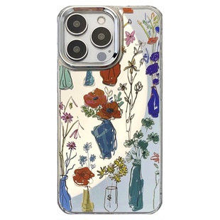 花事未了 | So so Lab | 原创适用于苹果手机壳高级感iphone16promax新款16pro16plus | 小众艺术镜面手机壳