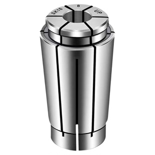 高精度SK夹头SK10/SK16/SK20筒夹弹簧夹头高速刀柄无风阻螺帽弹簧