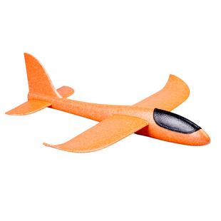 公园泡沫飞机手抛滑翔机户外儿童拼装玩具手掷飞机模型超轻耐摔