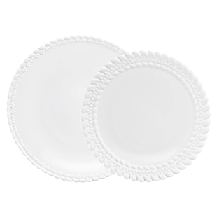 CHRISTOFLE昆庭Babylone巴比伦瓷盘厨房家用甜点西餐盘餐具送礼