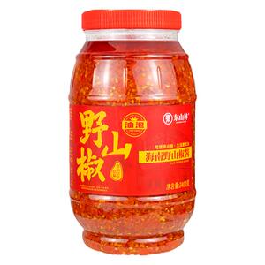 商用海南红辣酱野山椒东山林