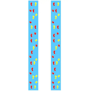 手脚并用游戏垫道具 幼儿园活动趣味运动会团建拓展手忙脚乱地贴