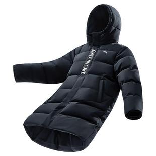 【马年新年红色】安踏儿童中长羽绒服2025年冬四防厚外套175可穿