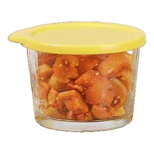 食品级玻璃密封罐腌制冰箱保鲜收纳盒迷你咸菜储存小罐子泡菜饭盒