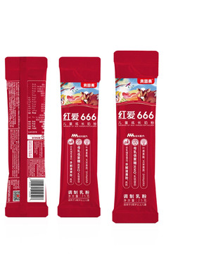 【老爸抽检】贝因美红爱666儿童成长奶粉25g*3条试用装便携式
