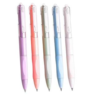 刷题笔专用黑色直液式0.5mm中性笔办公签字笔碳素笔ST笔考试日系