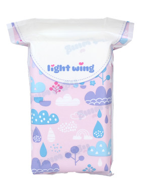 韩国lightwing轻翼卫生巾女整箱夜用日用组合装散装纯棉姨妈巾