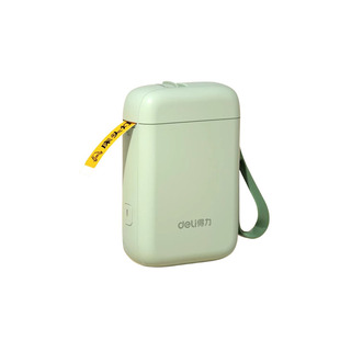 得力开关贴标签机小型手持蓝牙开关按钮不干胶贴纸打标机防水防油标签打码机家用智能便携式电源设备工程打印