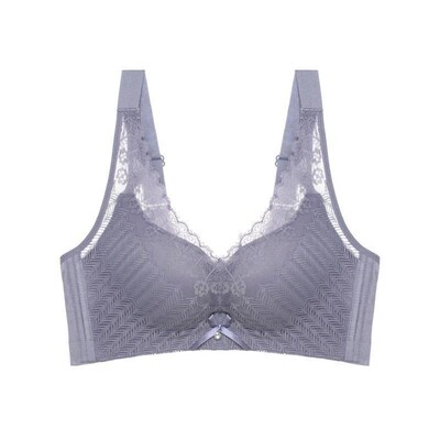 内衣无钢圈调整型聚拢美背收副乳