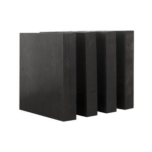 工业橡胶垫块减震垫高缓冲防震垫加厚弹性空调机床设备脚垫橡皮板