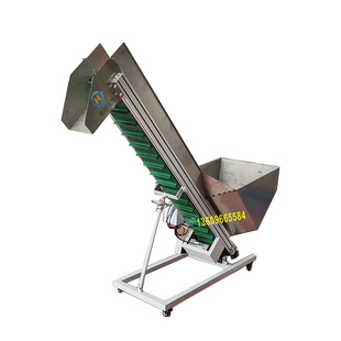 爬坡上料输送机振动盘自动上料提升机输送带料仓斗式提升机输送机