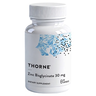 Thorne悦恩美国进口双甘氨酸锌胶囊螯合易吸收60粒M291NC