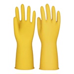 加厚牛筋乳胶橡胶手套厨房清洁防穿刺劳保耐用家务厨房洗碗手套