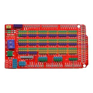 V2.0专用传感器扩展板模块 适用于For arduino开发板MEGA2560 R3