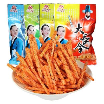 三友顺风大长今辣条四川特产麻辣8090后童年怀旧零食小吃大长筋