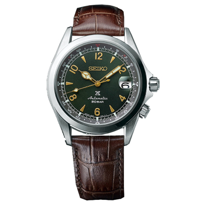 精工登山男手表机械机芯防水