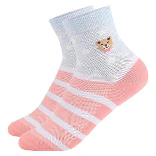 浪莎女袜子女短袜 春夏季薄棉袜女纯棉中筒袜 薄款春秋女式薄袜子