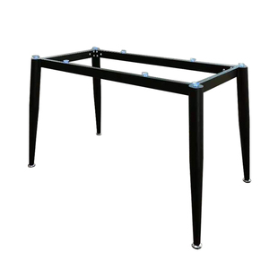 铁艺工作台岩板玻璃大理石木板桌支架餐桌架子会议桌脚办公桌腿