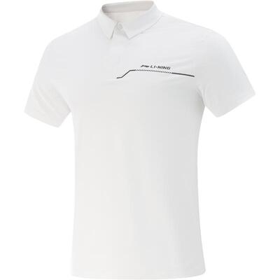 李宁防晒翻领男短袖POLO衫运动服