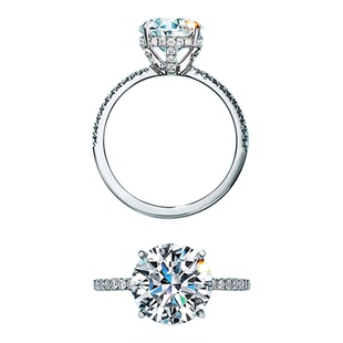 实验室IGI人工培育钻石人造钻石CVD钻石头裸钻钻戒婚戒项链定制