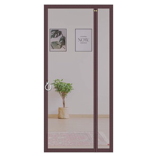 侧开防蚊门帘自吸纱帘磁性加密纱窗魔术贴免打孔磁吸沙网防蝇夏天