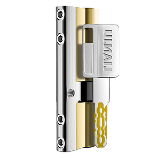 防盗门锁芯超C级通用型全铜叶片家用入户门锁心双面锁具配件防撬