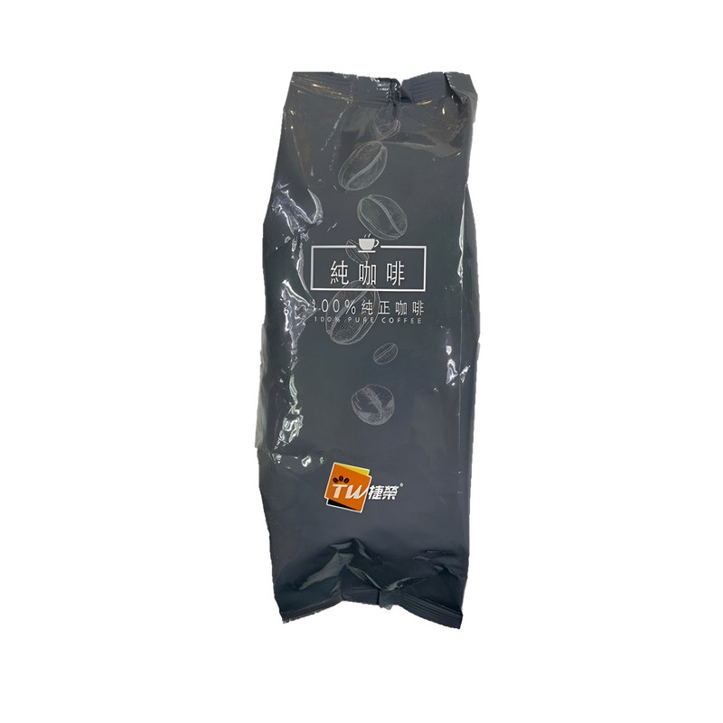 捷荣 维高咖啡豆1磅装深烘坚果香回甘悠长100%阿拉比卡豆办公提神