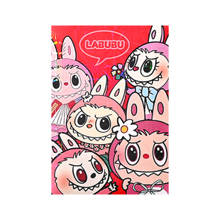 2026年儿童卡通labubu红包袋创意镭射封面压岁春节新年趣味利是封