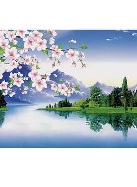 风景画墙贴自粘装饰贴纸