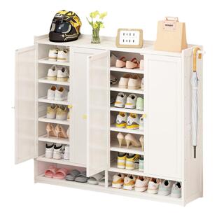 家用门口多层鞋架子防尘大容量楼道鞋子置物架新款经济型简易鞋柜