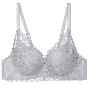 爱美丽红色本命新年内衣女小胸聚拢无钢圈性感蕾丝中厚杯文胸结婚