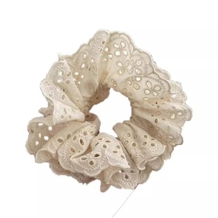 大肠圈少女心蝴蝶结发绳发圈网纱韩系头绳超仙半扎马尾发饰2024新