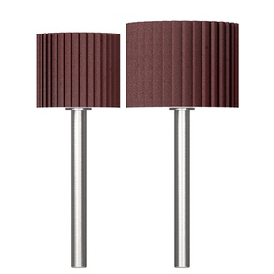 活柄百叶轮打磨头抛光金属木材电磨头内磨机千叶轮内孔页轮3mm柄